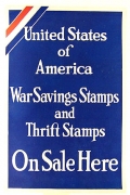 UNITED STATES OF AMERICA SAVING STAMPS AND THRIFT STAMPS