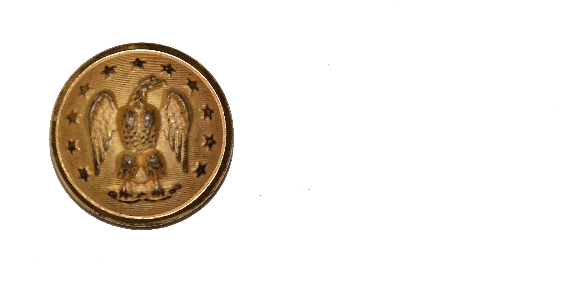 CONFEDERATE STAFF OFFICER’S BUTTON (CS36) — Horse Soldier