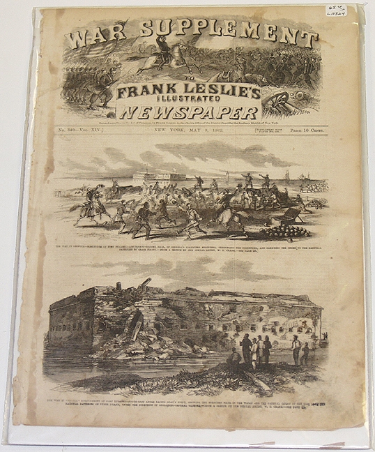 Frank Leslie's Illustrated retailer Newspaper 1862