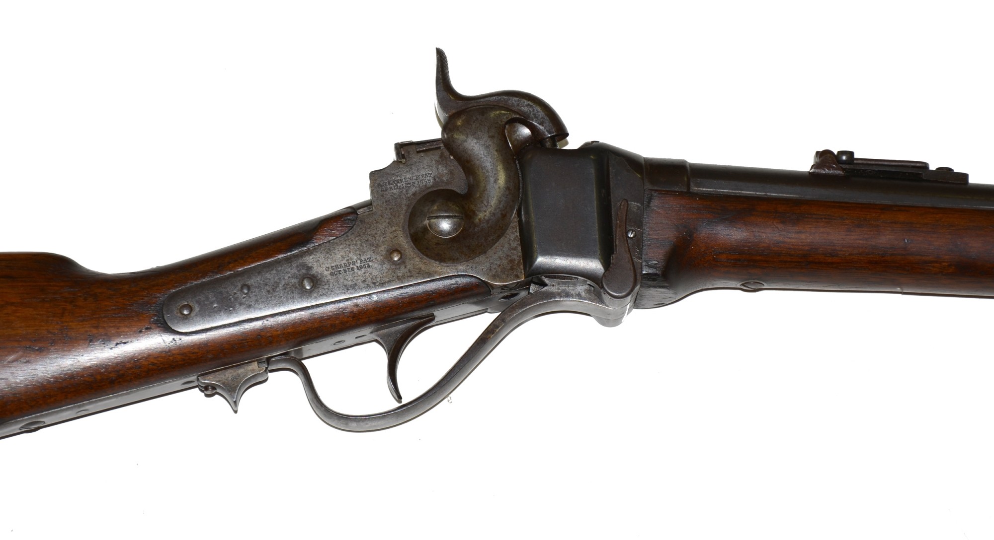 VERY FINE M1859 SHARPS PERCUSSION CARBINE — Horse Soldier