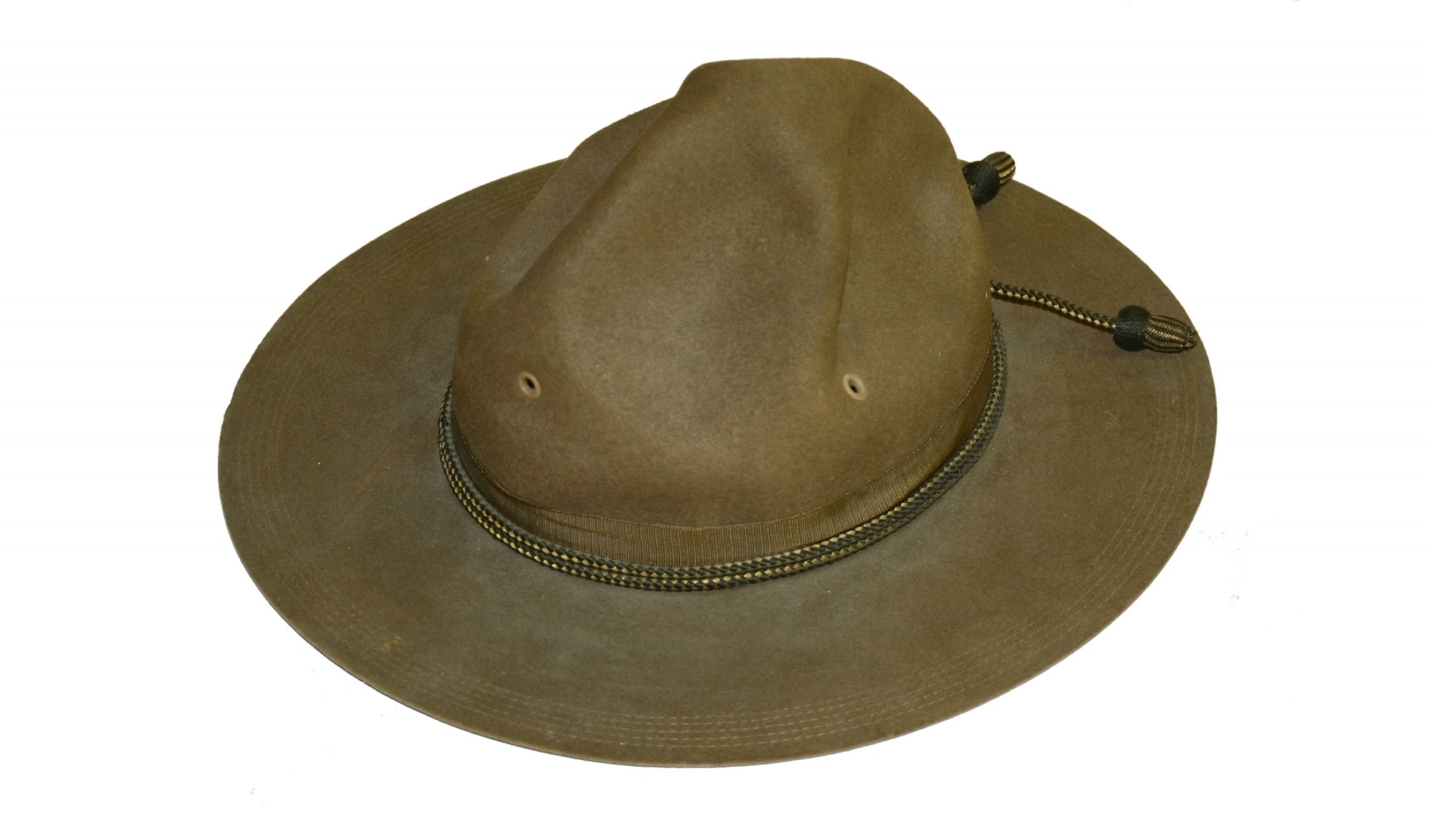 WORLD WAR ONE OFFICER’S CAMPAIGN HAT — Horse Soldier