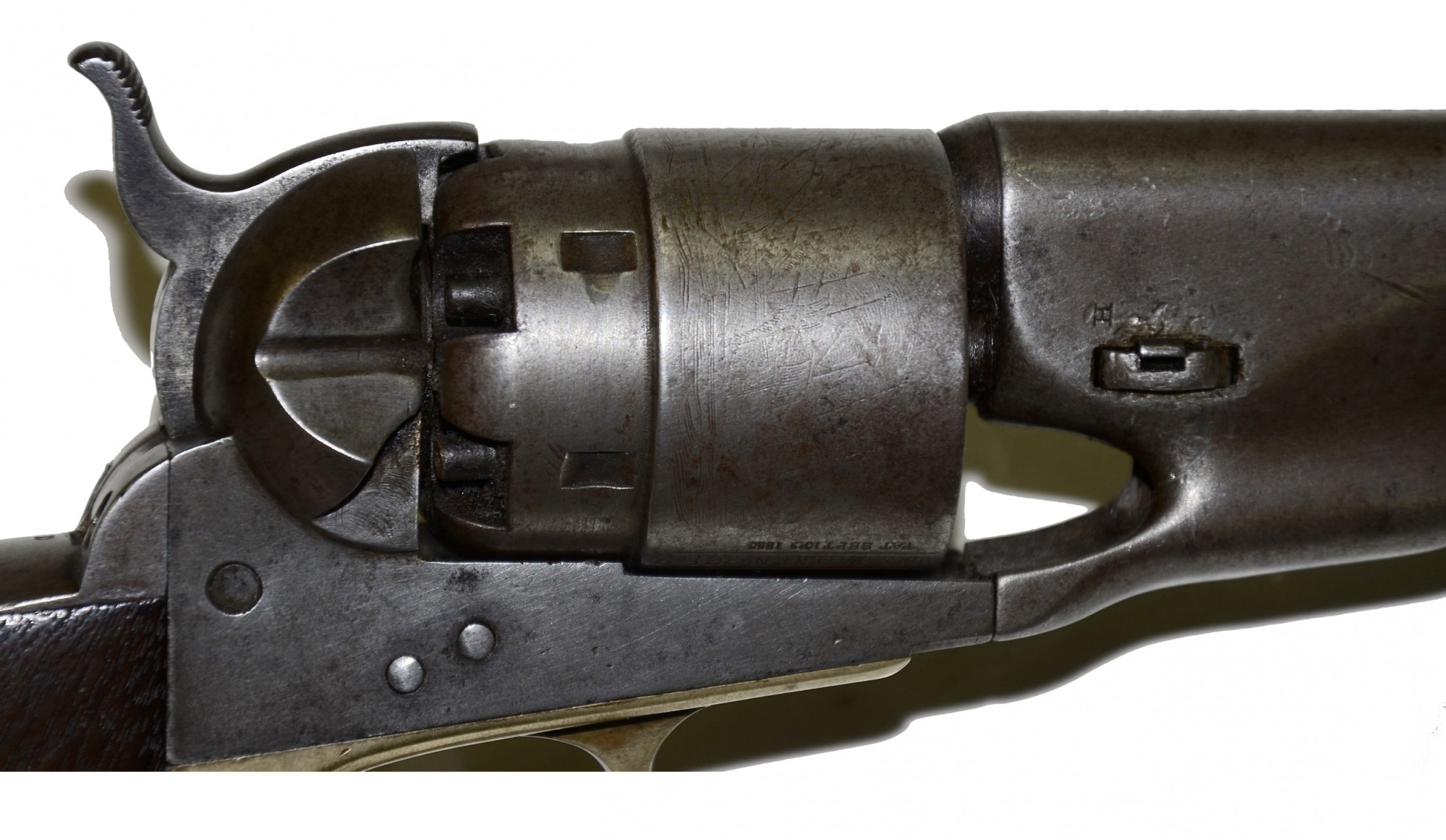 VERY FINE, THREE-SCREW M1860 ARMY COLT REVOLVER FROM LEE’S HEADQUARTER ...