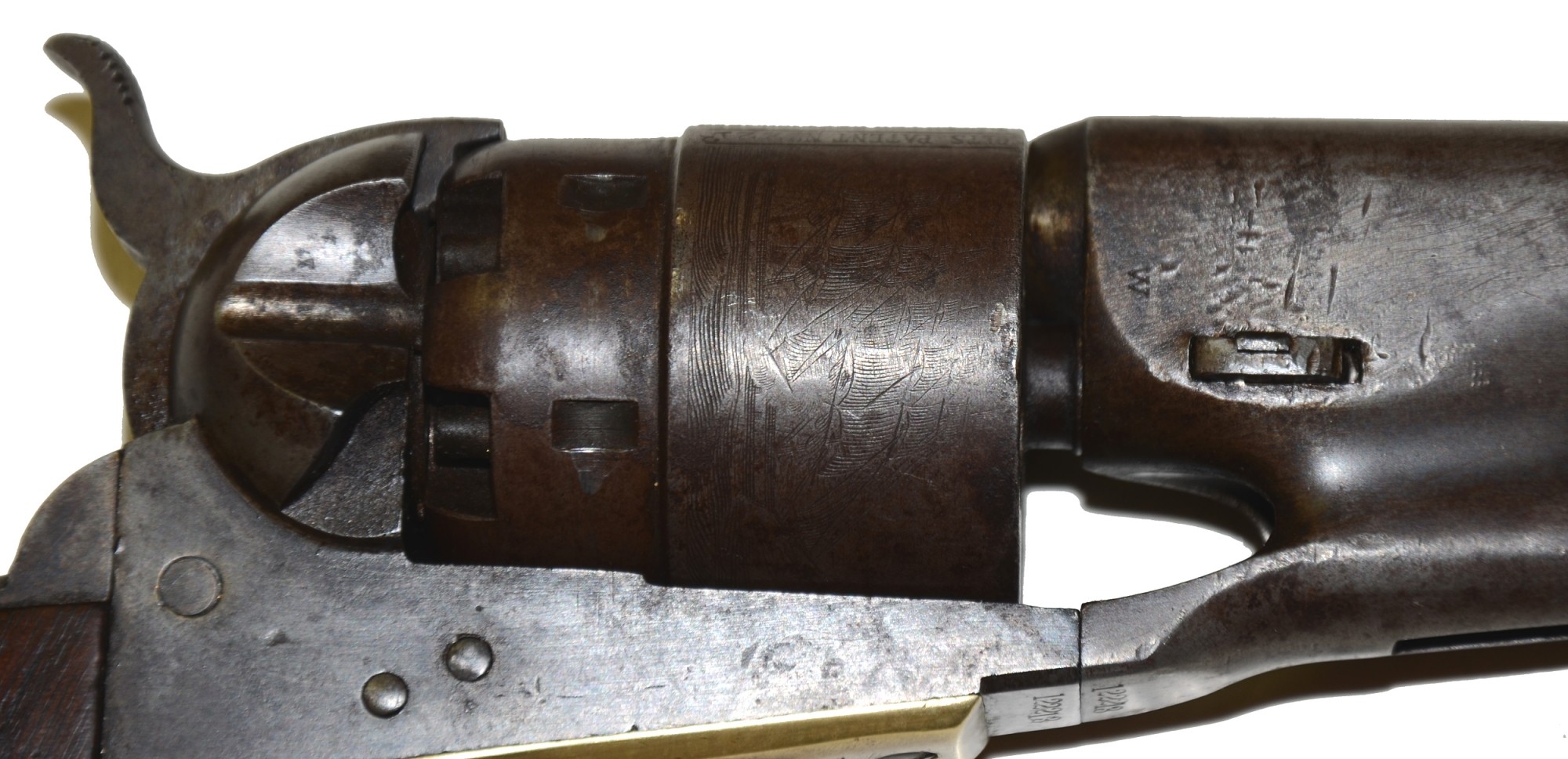 FINE THREE-SCREW M1860 ARMY COLT REVOLVER — Horse Soldier