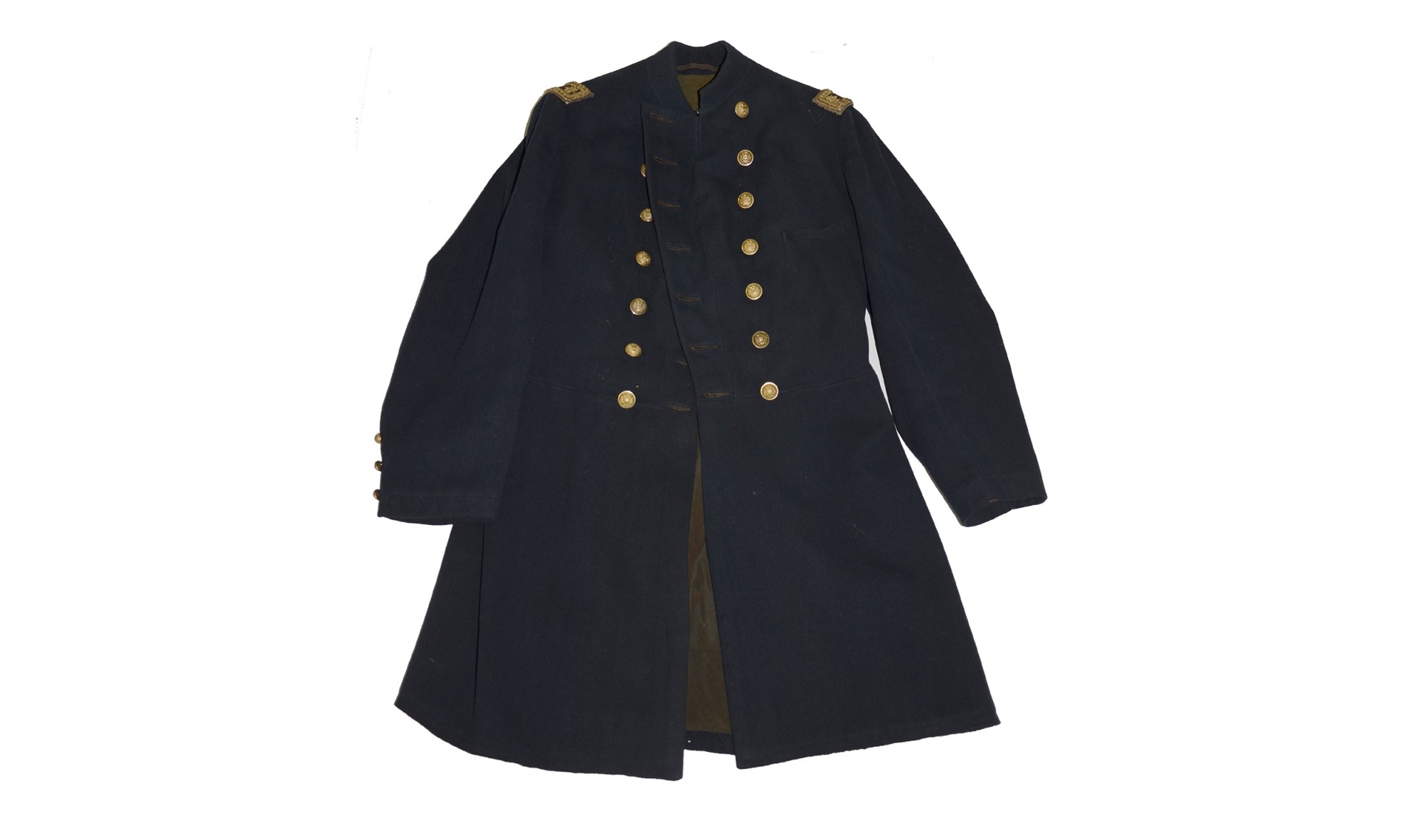 DOUBLE-BREASTED MAJOR’S FROCK COAT FROM LEE’S HEADQUARTERS MUSEUM ...