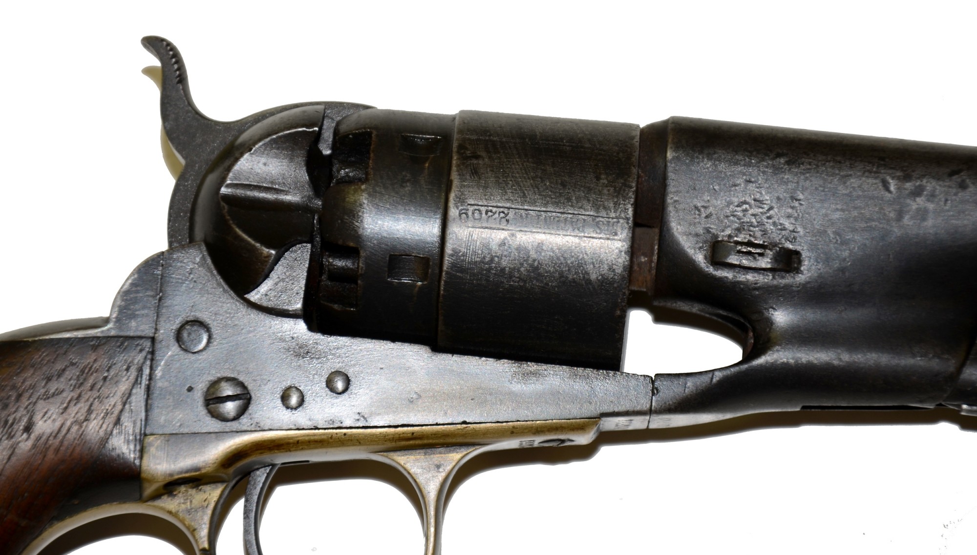 FOUR-SCREW COLT M1860 ARMY REVOLVER FROM LEE’S HEADQUARTERS MUSEUM ...