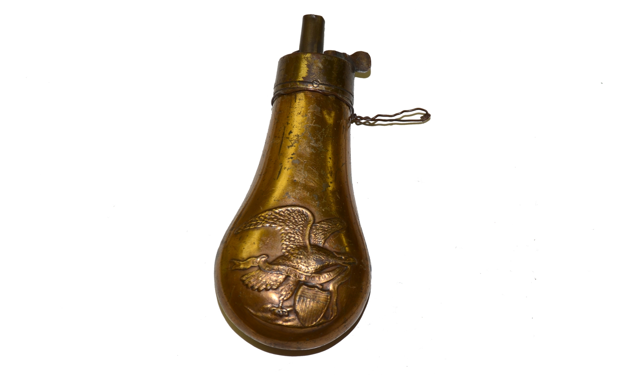 Eagle Powder Flask, Ca. 1850s — Horse Soldier