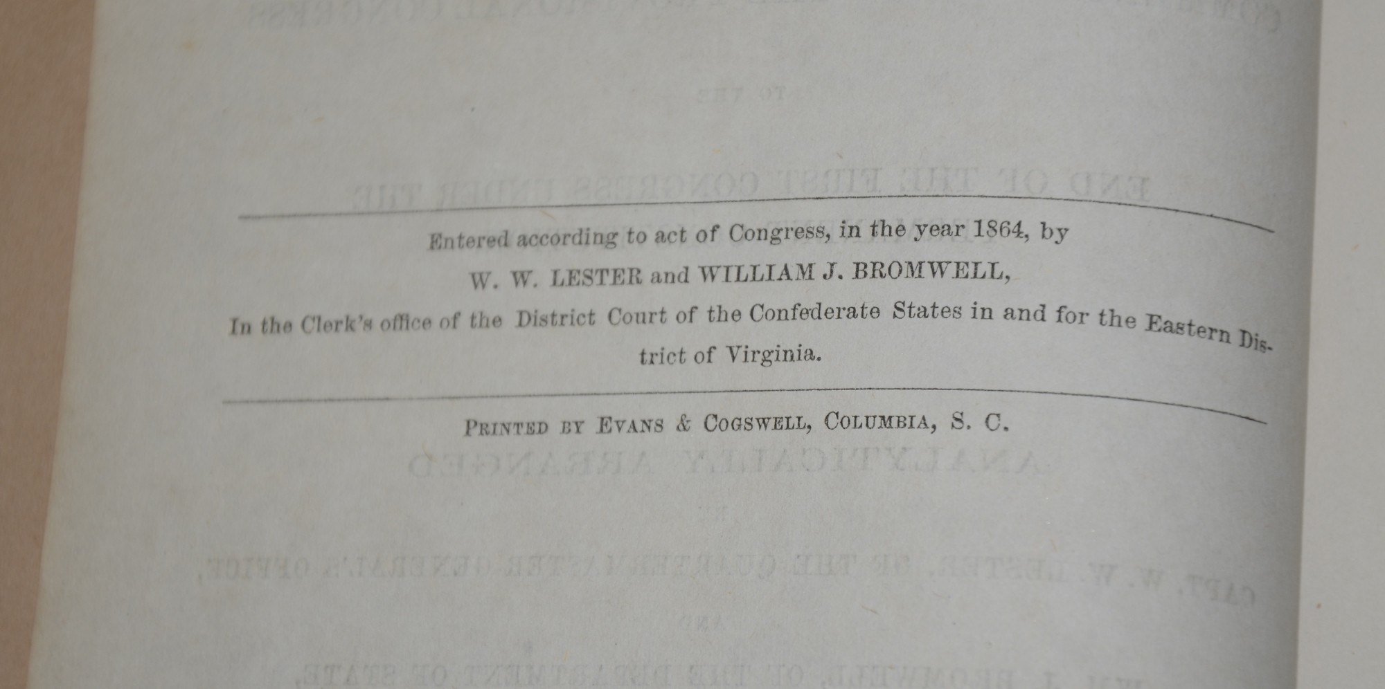 MILITARY AND NAVAL LAWS OF THE CONFEDERATE STATES IDENTIFIED TO CAPT. C ...