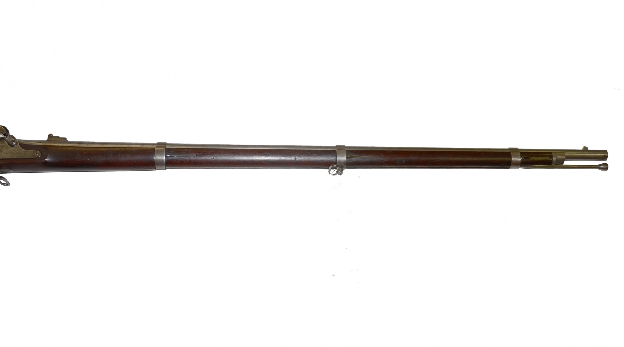 U.s. Springfield Model 1861 Rifle Musket Dated 1862 — Horse Soldier