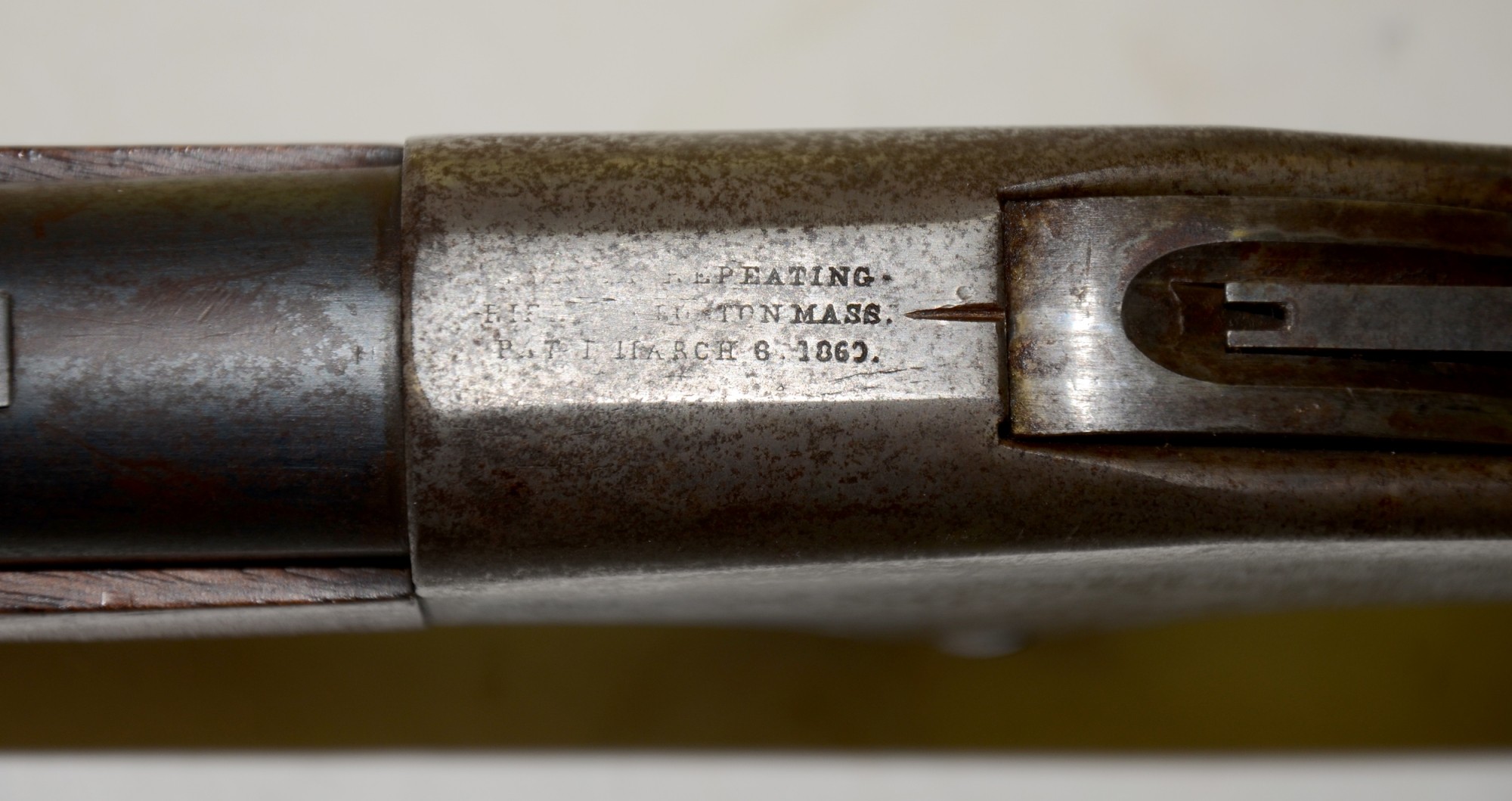 MODEL 1860 SPENCER CARBINE WITH STABLER-CUTOFF ALTERATION — Horse Soldier