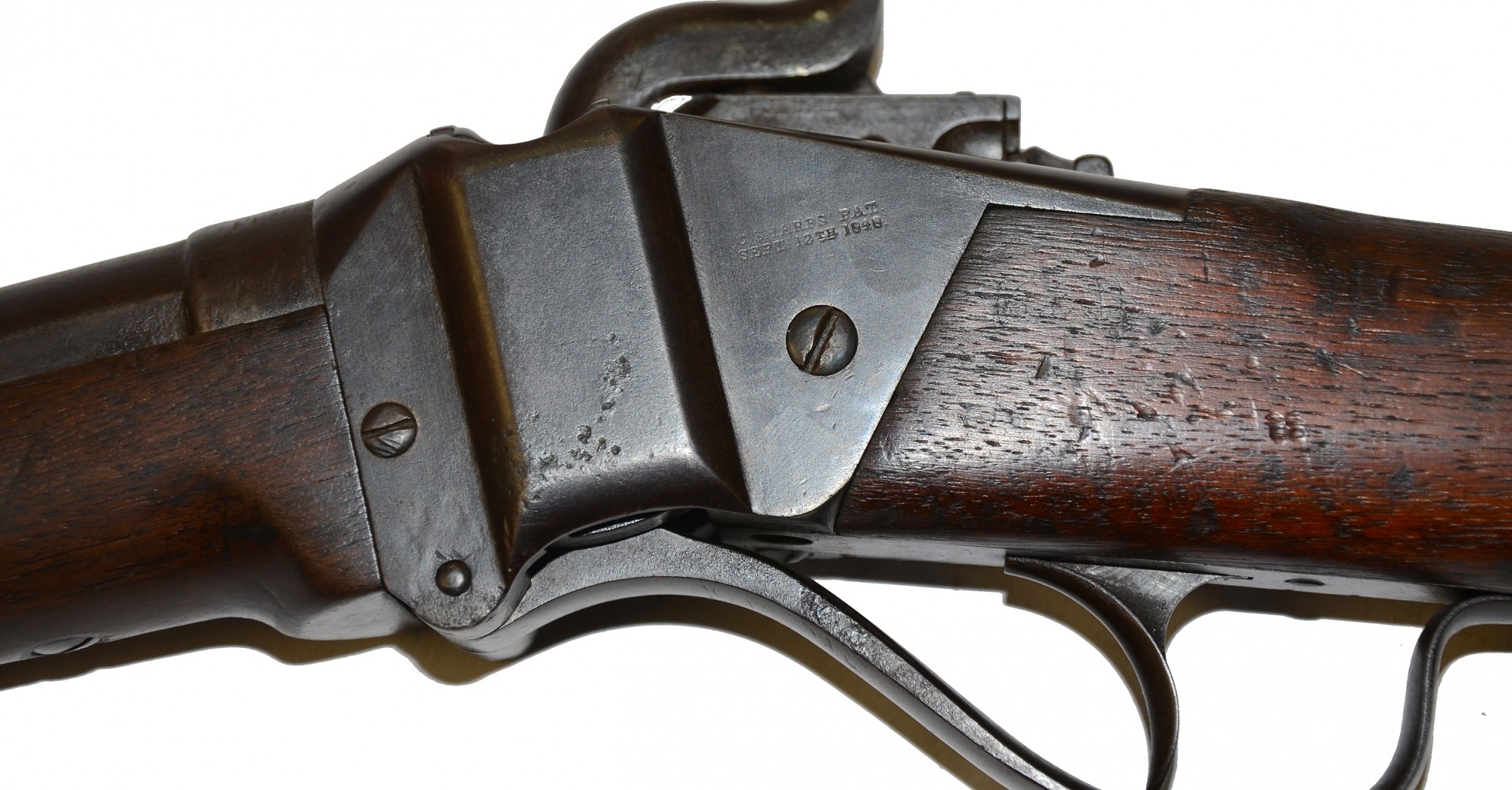 NEW MODEL 1859 SHARPS CARBINE, PART OF 1861 NAVY PURCHASE — Horse Soldier