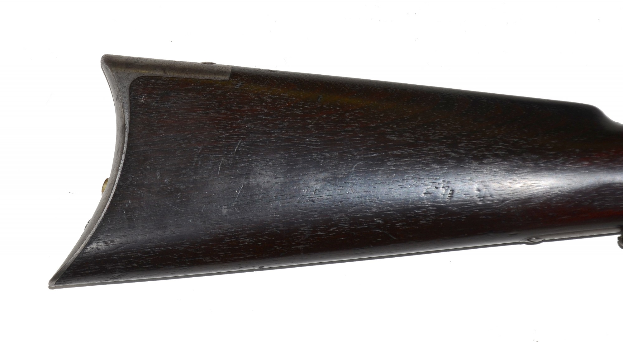 Model 1873 Winchester 3rd Model Rifle With Scarce M62 Folding Peep 