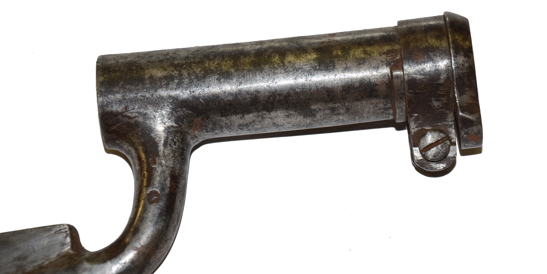 AUSTRIAN JAGER SOCKET BAYONET — MODEL 1854 LORENZ CARBINE, WITH ...