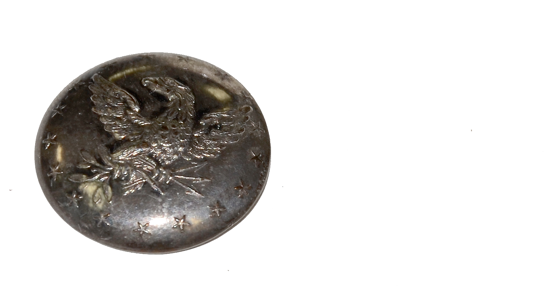 UNITED STATES MILITIA BUTTON (GI67) — Horse Soldier