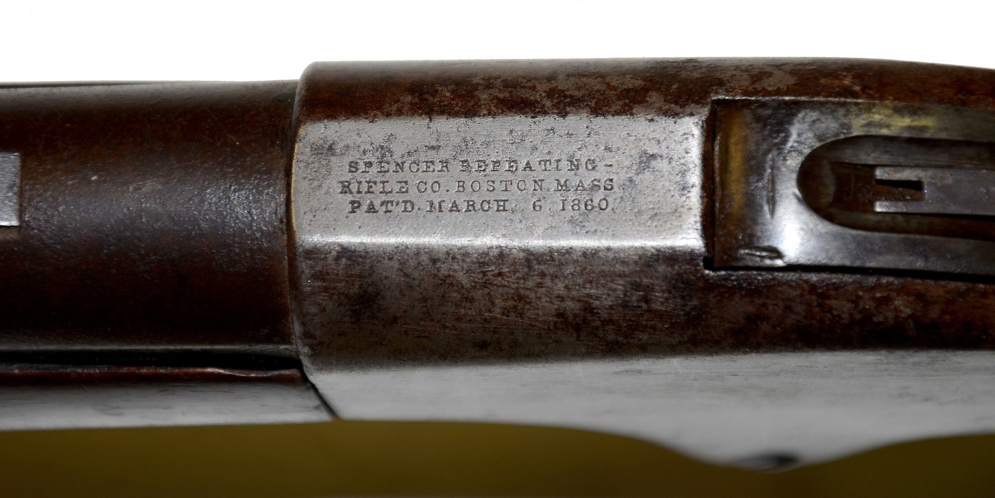 MODEL 1860 SPENCER RIFLE – LOW SERIAL NUMBER WITH GETTYSBURG HISTORY ...