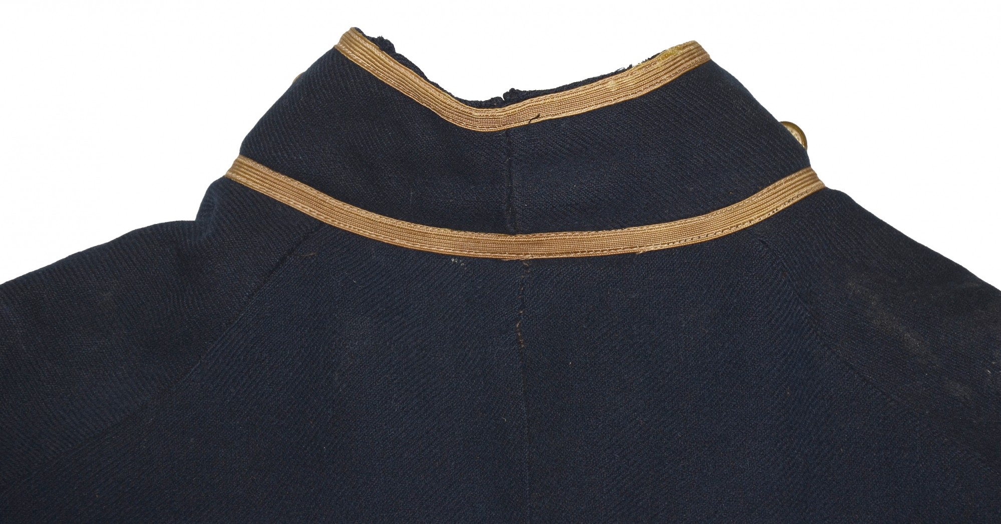 CAVALRY SHELL JACKET WITH REPLACED PIPING, CIRCA 1880’S — Horse Soldier