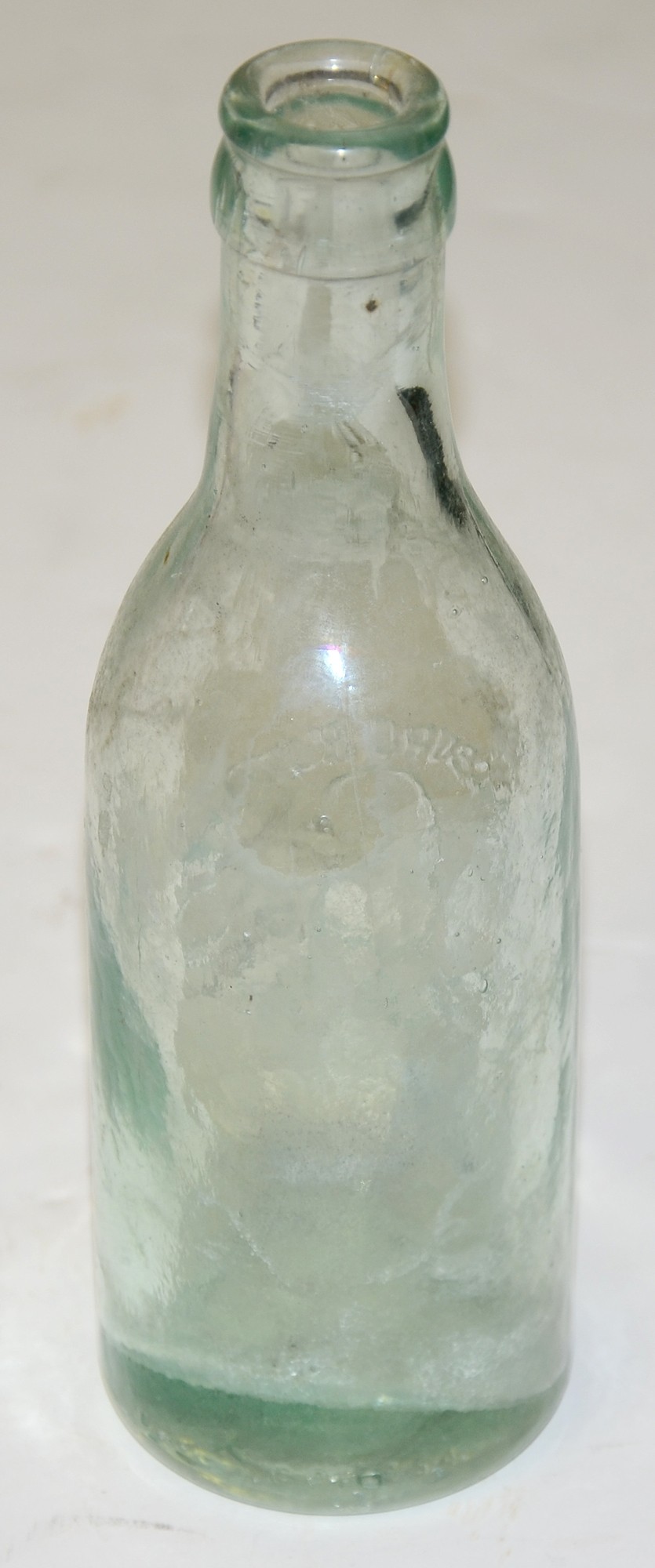 GLASS BOTTLE FOR GETTYSBURG BOTTLERY — Horse Soldier