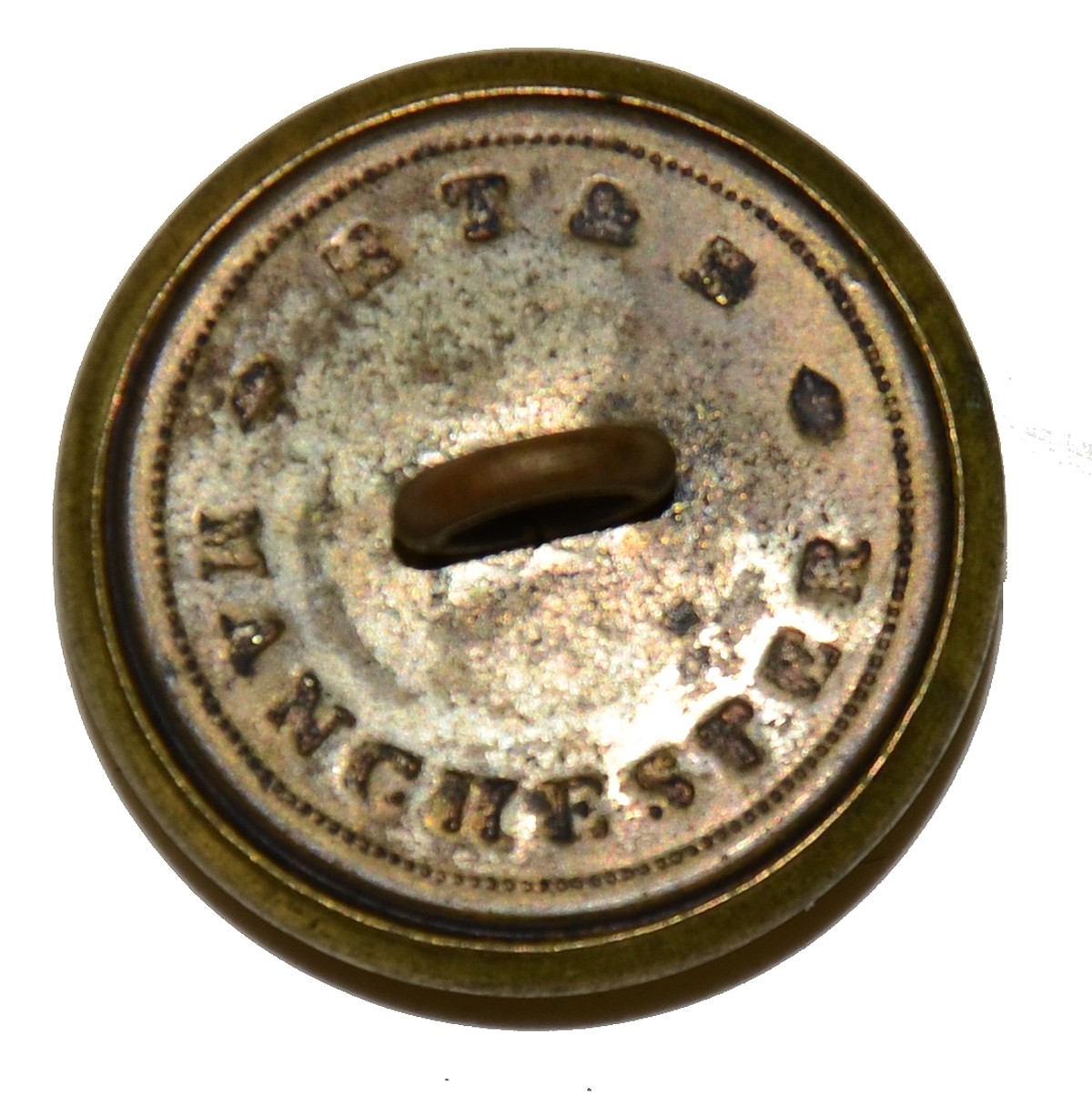 CONFEDERATE OFFICER’S BUTTON — Horse Soldier