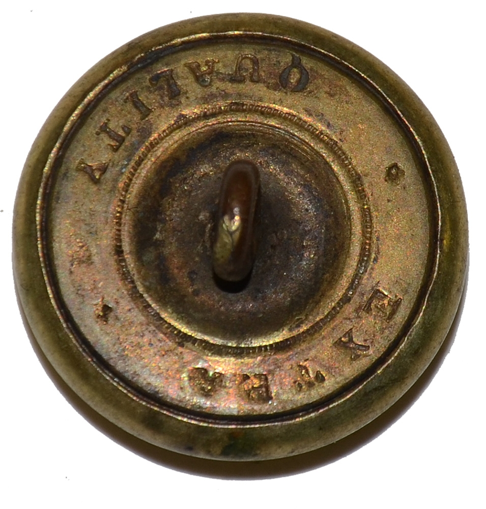 CAVALRY OFFICER’S BUTTON — Horse Soldier