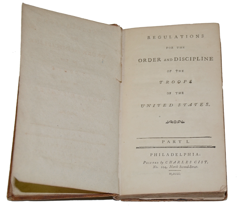 1800 REGULATIONS FOR THE ORDER OF DISCIPLINE OF THE TROOPS OF THE ...
