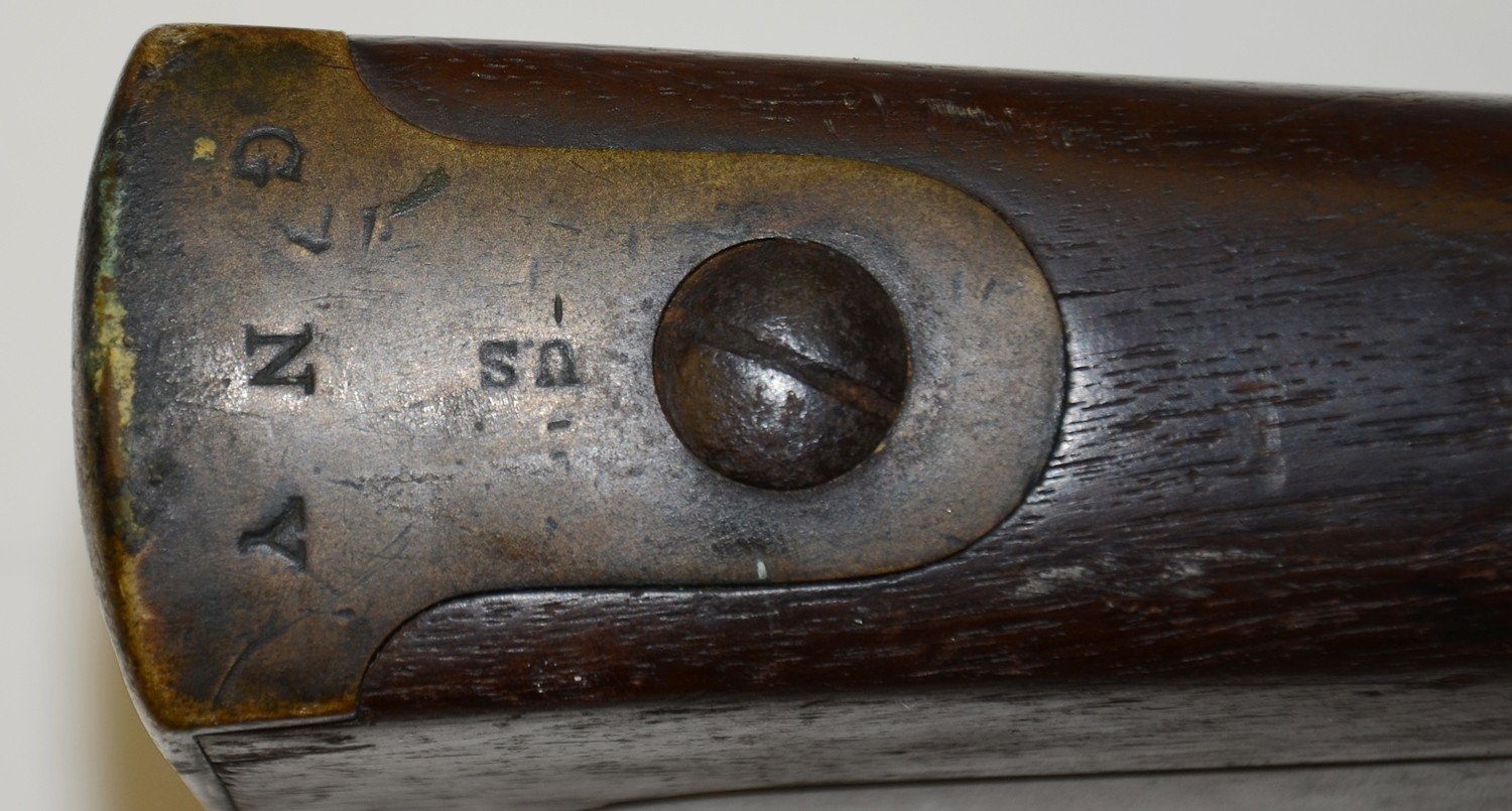 M1841 “MISSISSIPPI” RIFLE BY ROBBINS & LAWRENCE FROM GOSPORT NAVY YARD ...