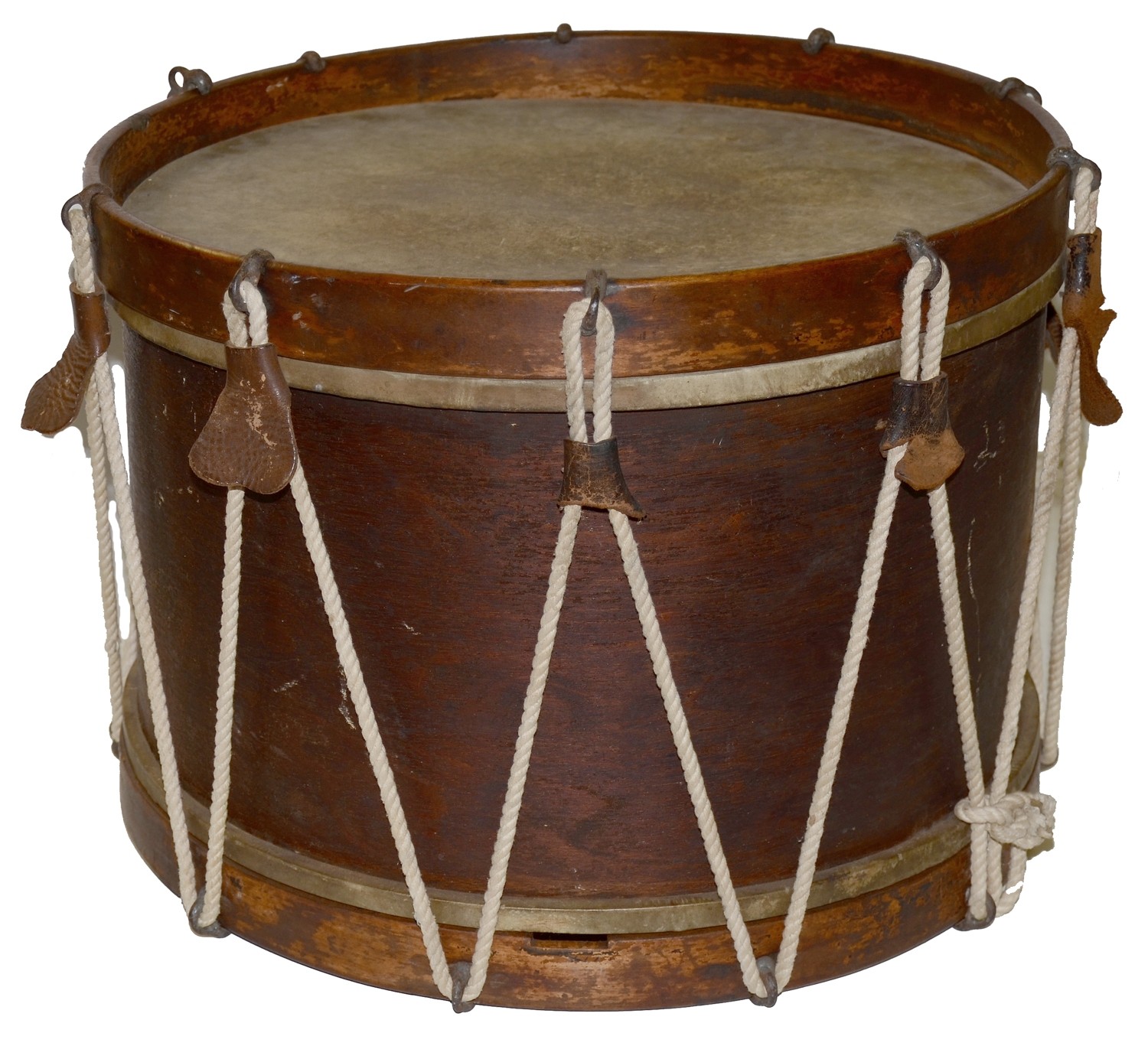 MAKER MARKED 1880’S/1890’S DRUM — Horse Soldier