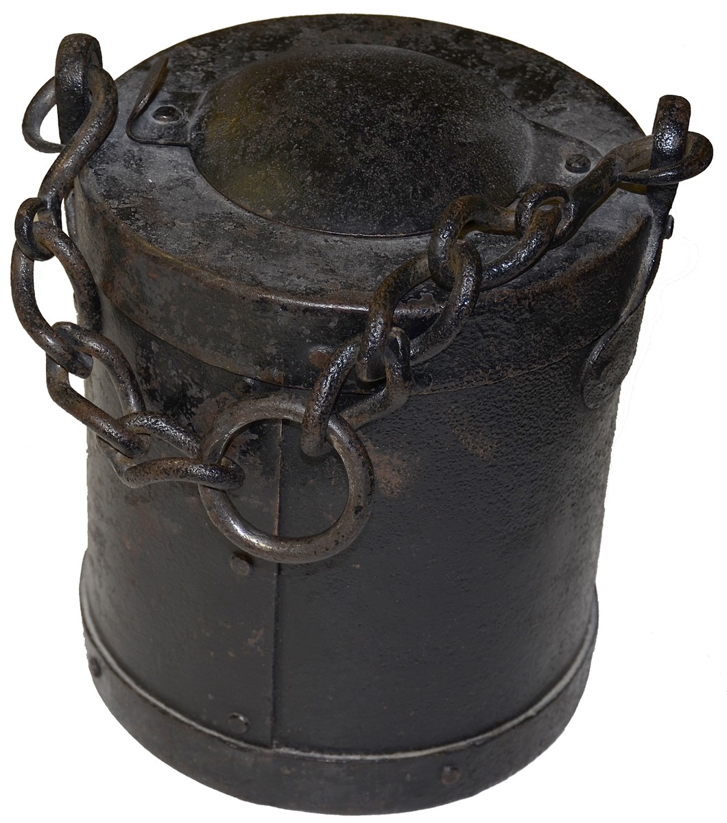 CIVIL WAR ARTILLERY GREASE / TAR BUCKET — Horse Soldier