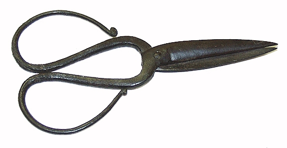 17th-Century Metal Scissors