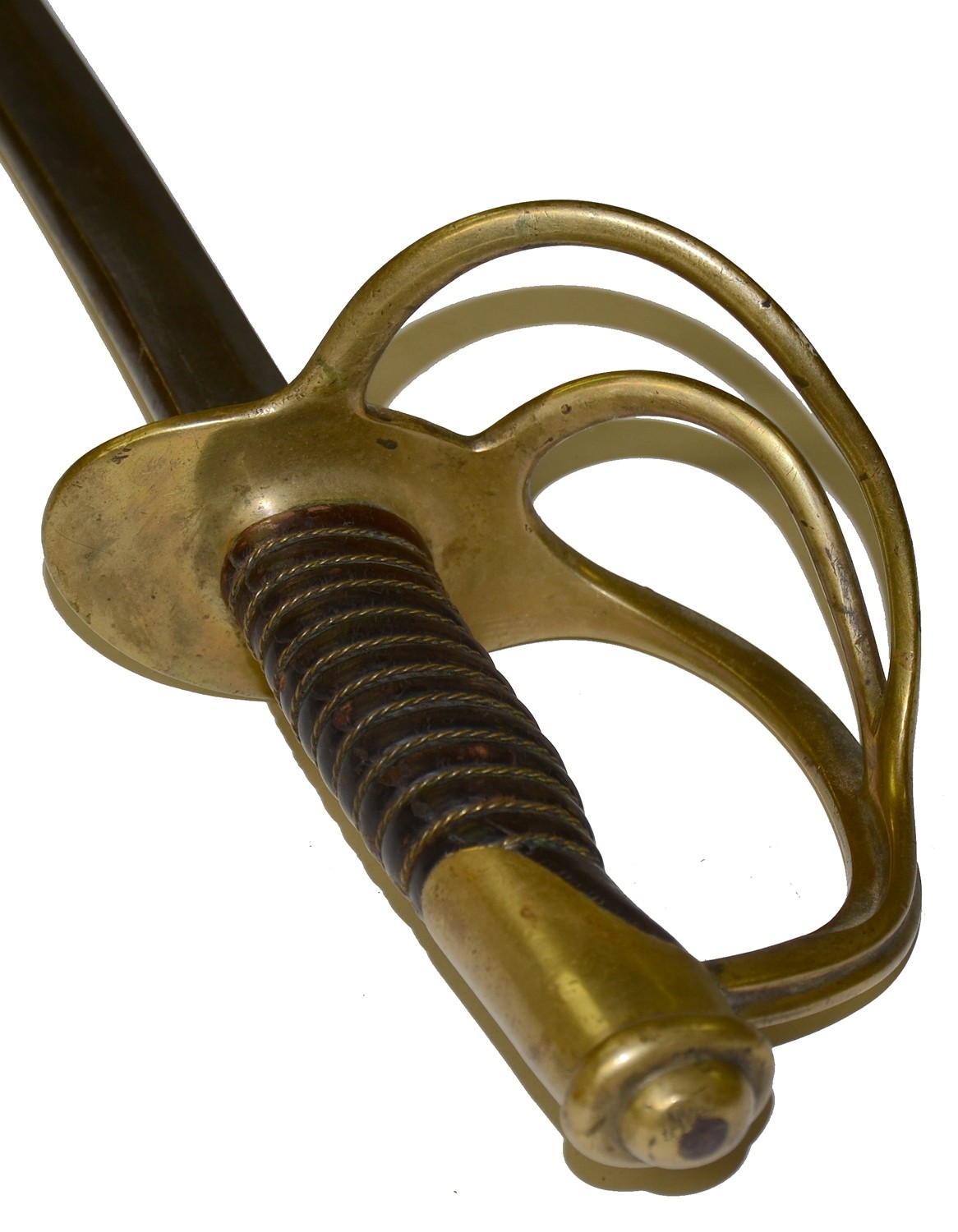 MODEL 1860 CAVALRY SABER WITH SCABBARD BY MANSFIELD AND LAMB — Horse ...