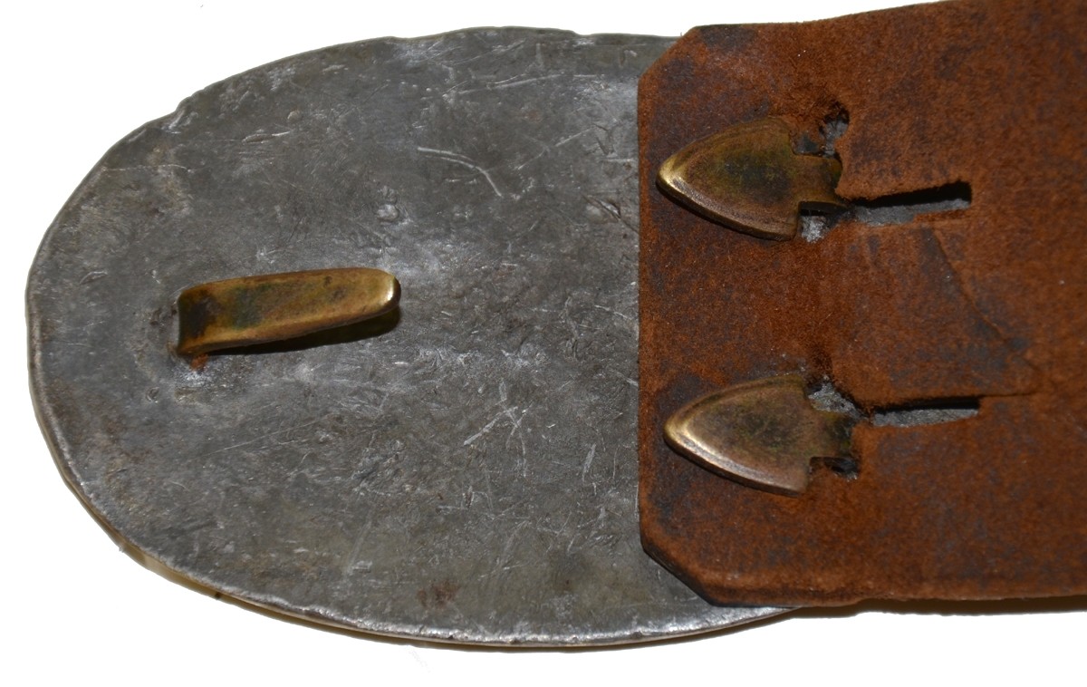 CIVIL WAR US ENLISTED MAN’S WAIST BELT WITH PLATE — Horse Soldier