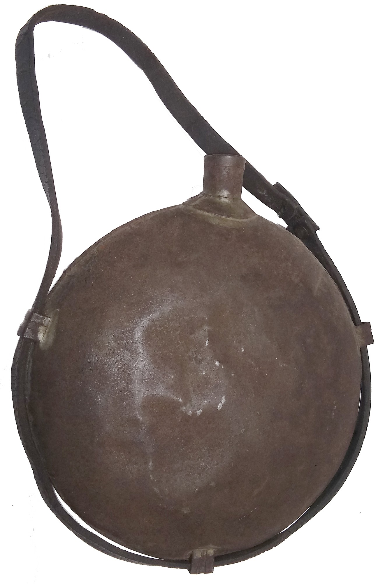 LARGE CONFEDERATE TIN CANTEEN — Horse Soldier