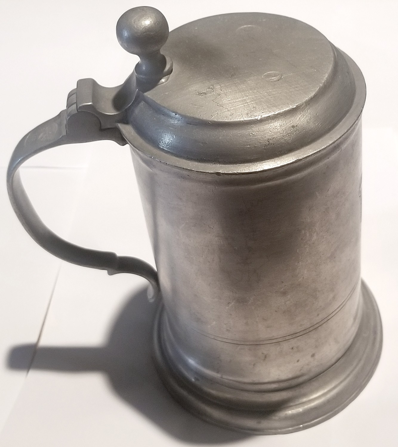 PEWTER BEER STEIN — Horse Soldier