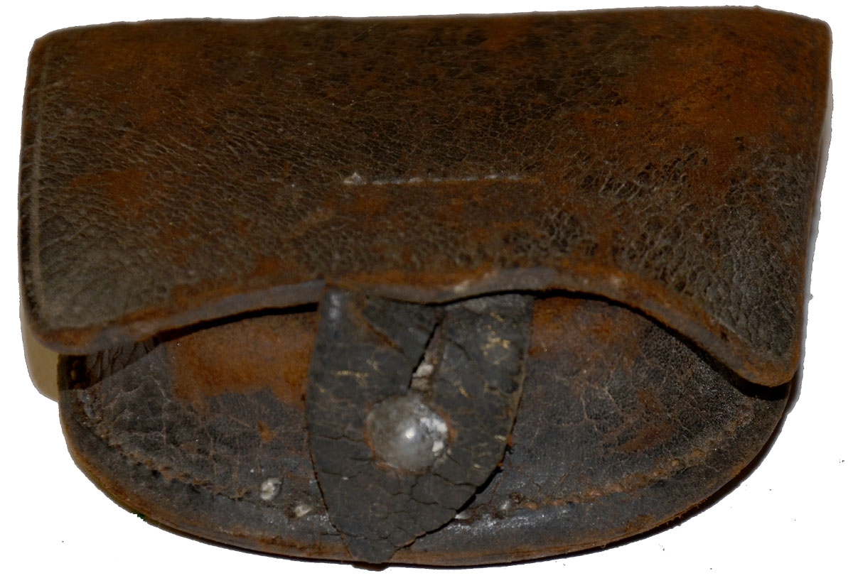 CLASSIC CONFEDERATE CAP BOX FROM THE FIRST DAY’S FIELD AT GETTYSBURG ...