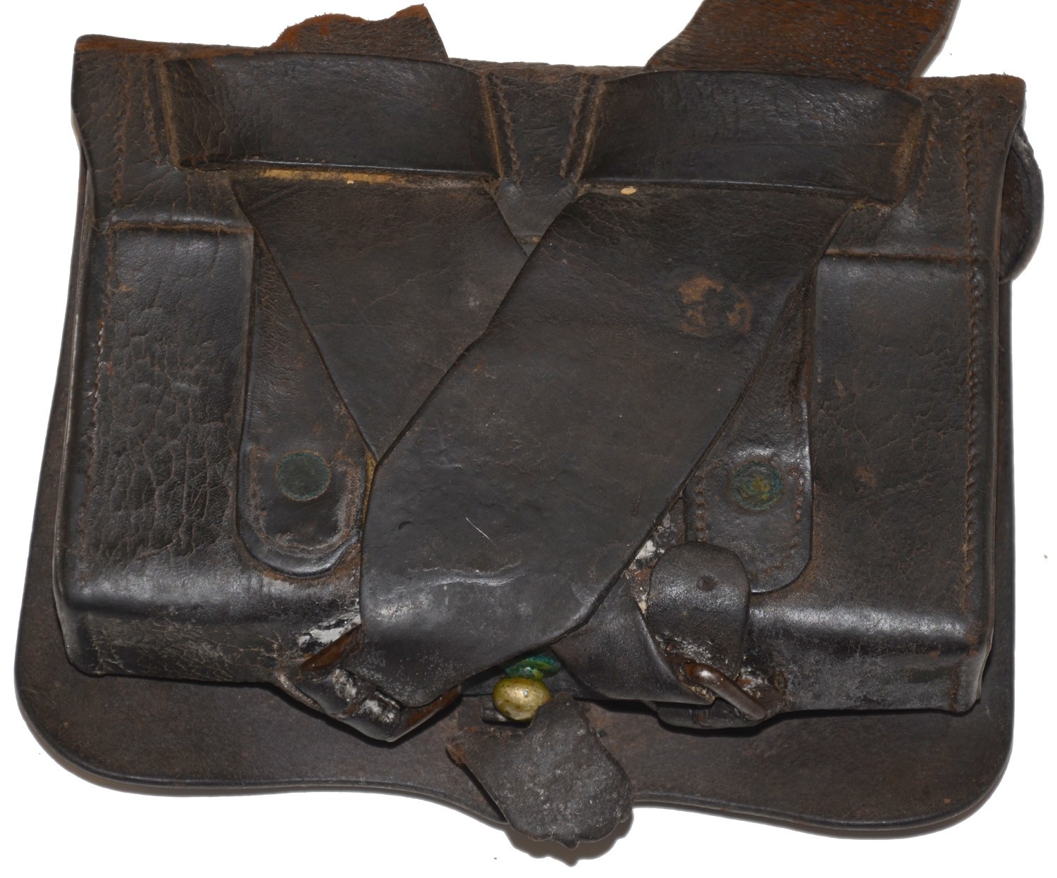 U.S. INFANTRY CARTRIDGE BOX AND SLING FROM THE FIRST DAY’S FIELD AT ...