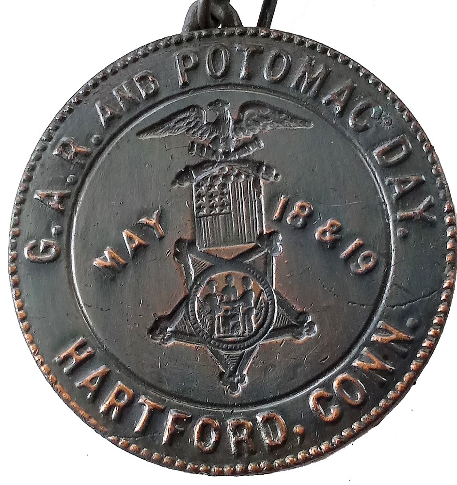 1904 GAR & POTOMAC DAY HARTFORD, CONNECTICUT — Horse Soldier