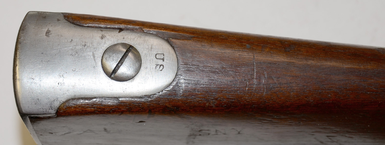 SPRINGFIELD M1842 U.S. RIFLED MUSKET DATED 1851 - STATE OF NEW YORK ...