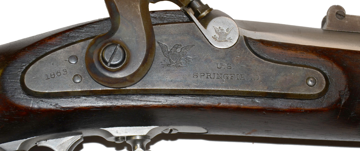 SPRINGFIELD M1863, TYPE II, RIFLE MUSKET, DATED 1863 — Horse Soldier