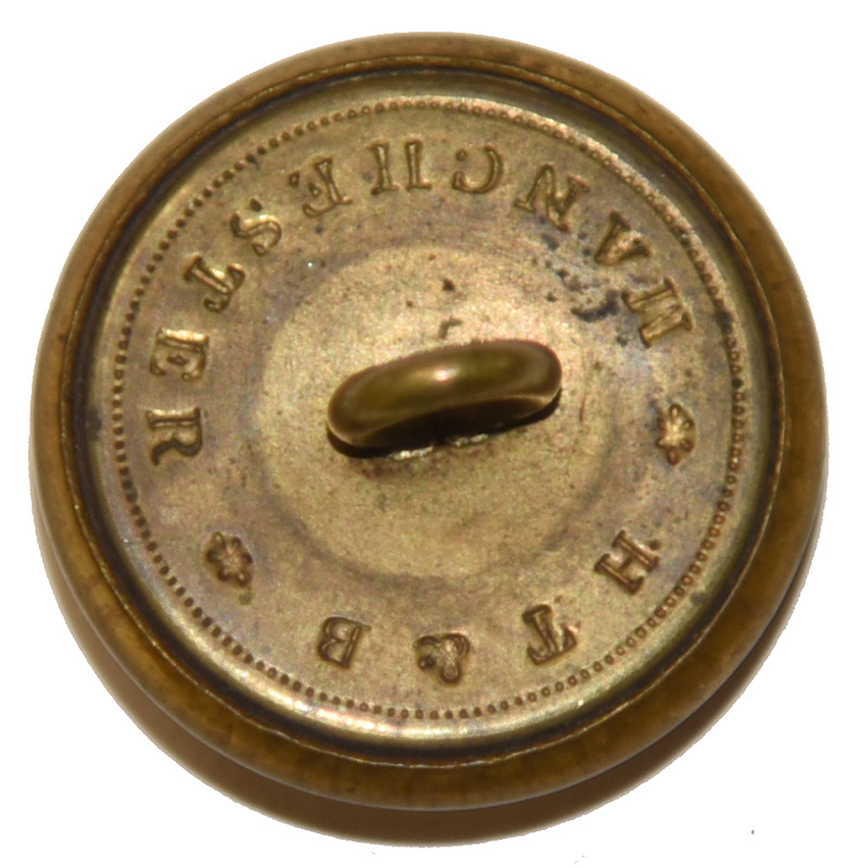 CONFEDERATE CAVALRY OFFICER’S COAT BUTTON — Horse Soldier