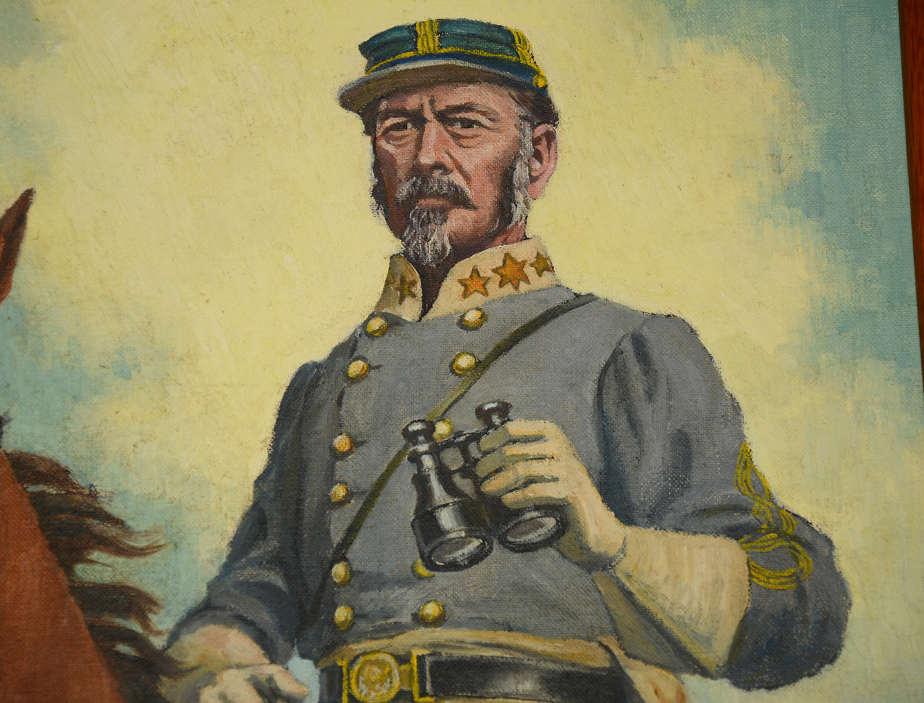 CONFEDERATE GENERAL JOSEPH E. JOHNSTON PAINTING BY FAMED SUPERMAN ...