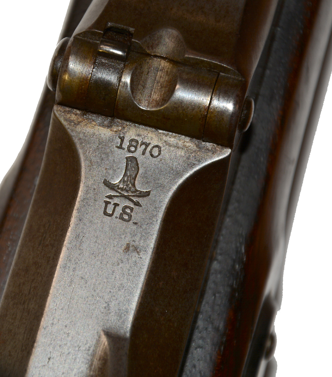 NAMED US MODEL 1870 TRAPDOOR SPRINGFIELD RIFLE — Horse Soldier