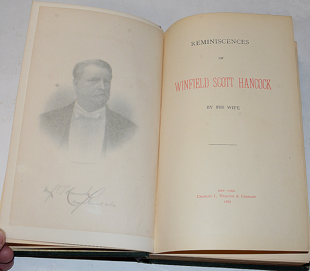 REMINISCENCES OF WINFIELD SCOTT HANCOCK. BY HIS WIFE [ALMIRA HANCOCK ...