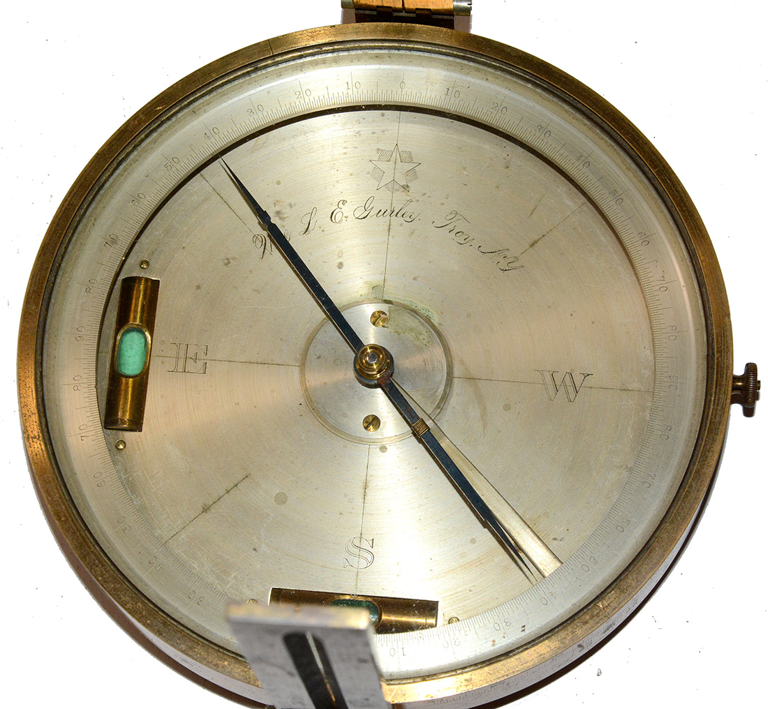 W & L.E GURLEY SURVEY COMPASS — Horse Soldier