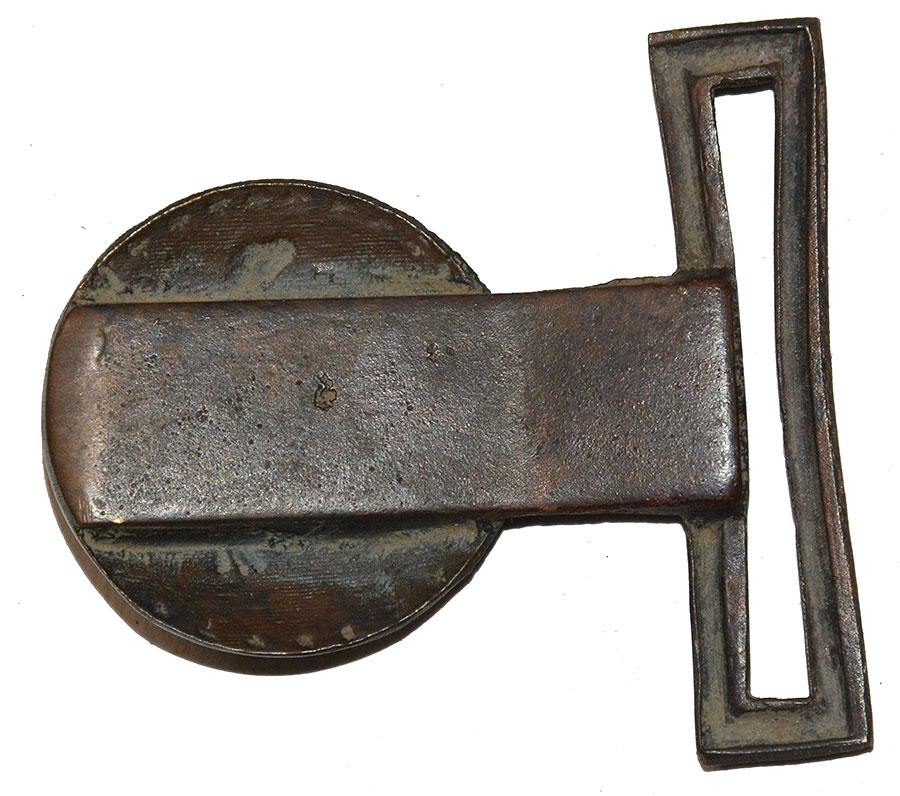 RELIC TONGUE PORTION OF 1840s MILITIA BELT PLATE, KEN BREAM COLLECTION ...