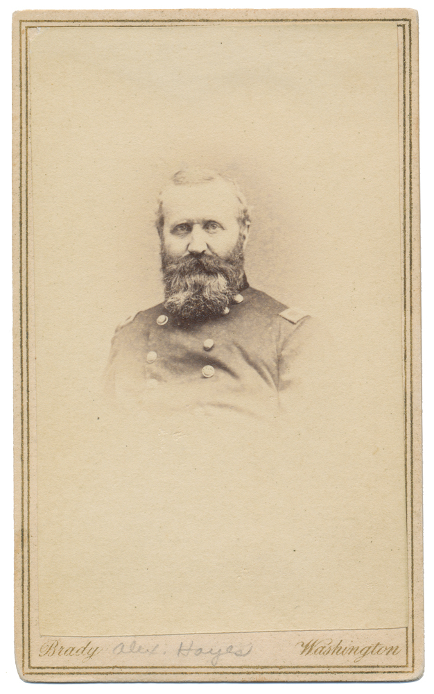 CDV OF U.S. GENERAL ALEXANDER HAYS, KIA AT THE WILDERNESS — Horse Soldier