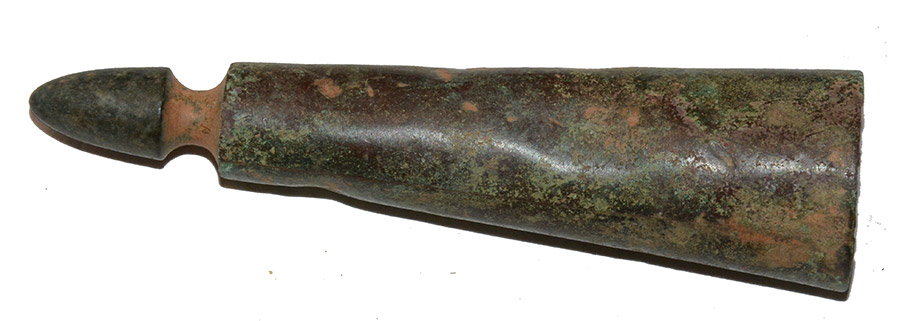 US MODEL 1855 BAYONET SCABBARD TIP RECOVERED IN EXCELSIOR FIELD ...