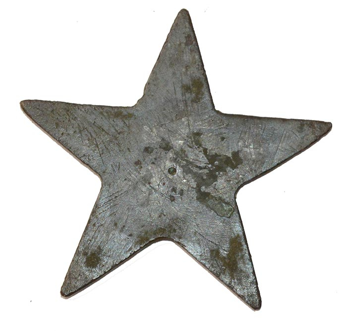 RELIC “STAR” DEVICE RECOVERED NEAR FREDERICKSBURG — Horse Soldier