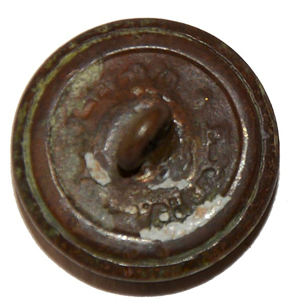 US EAGLE COAT BUTTON RECOVERED AT 1ST CORPS HOSPITAL SITE, GETTYSBURG ...