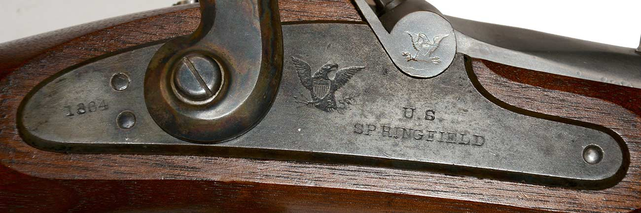 MINTY SPRINGFIELD M1863, TYPE II, RIFLE MUSKET, DATED 1864 — Horse Soldier