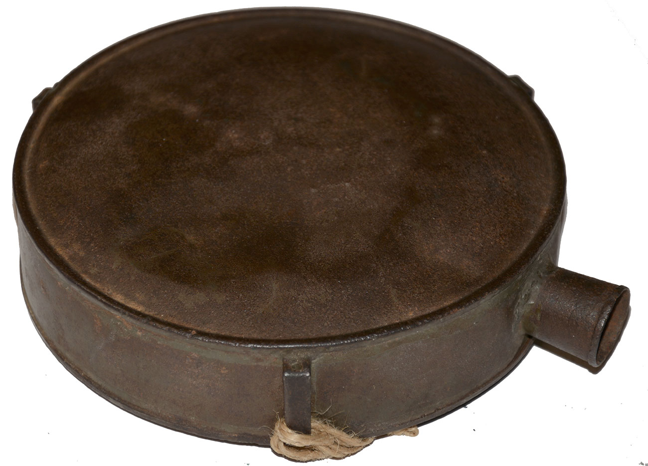 CONFEDERATE TIN DRUM CANTEEN FROM GETTYSBURG — Horse Soldier