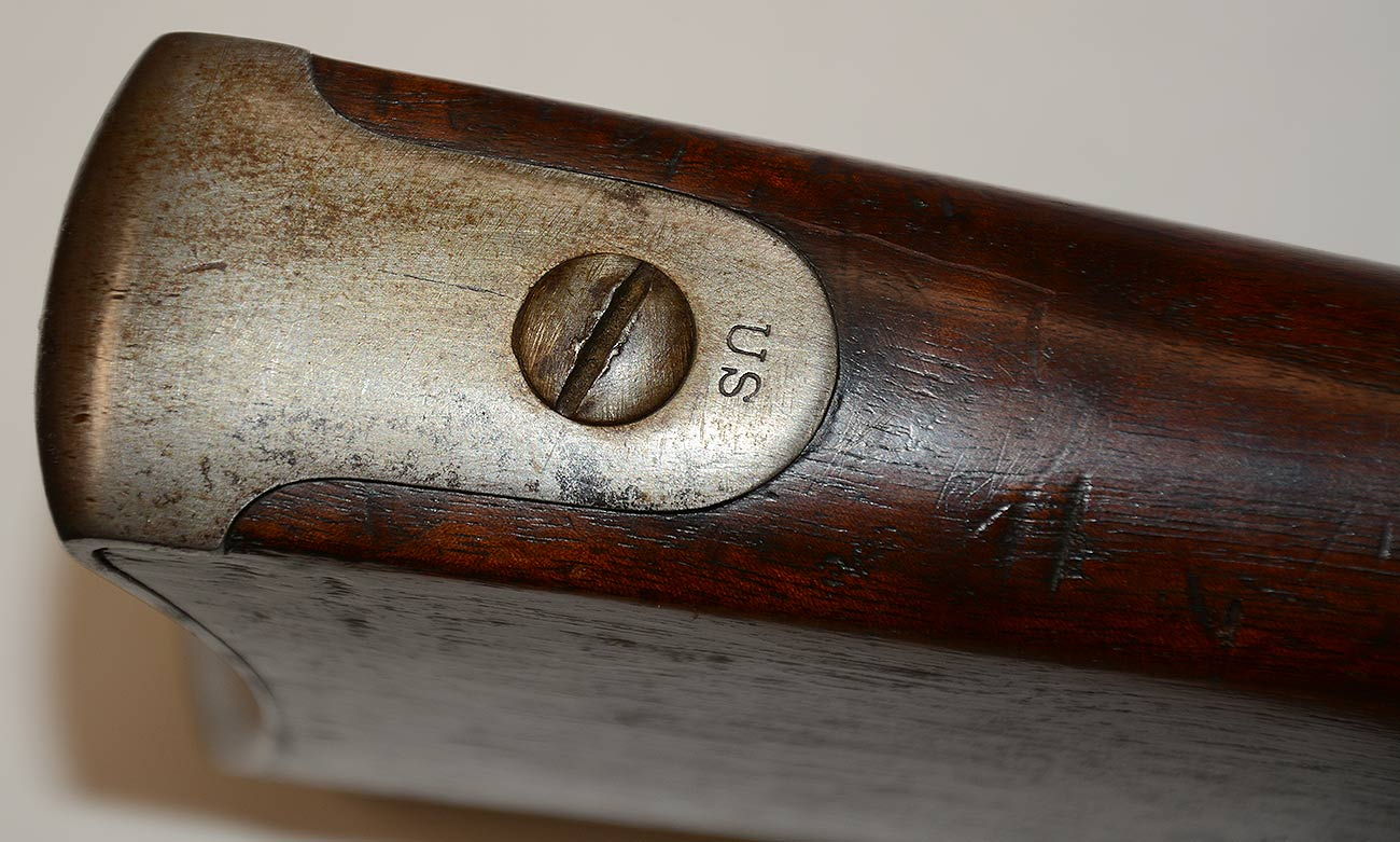 HARPERS FERRY M1855 PERCUSSION RIFLE-MUSKET, DATED 1858/1859 — Horse ...