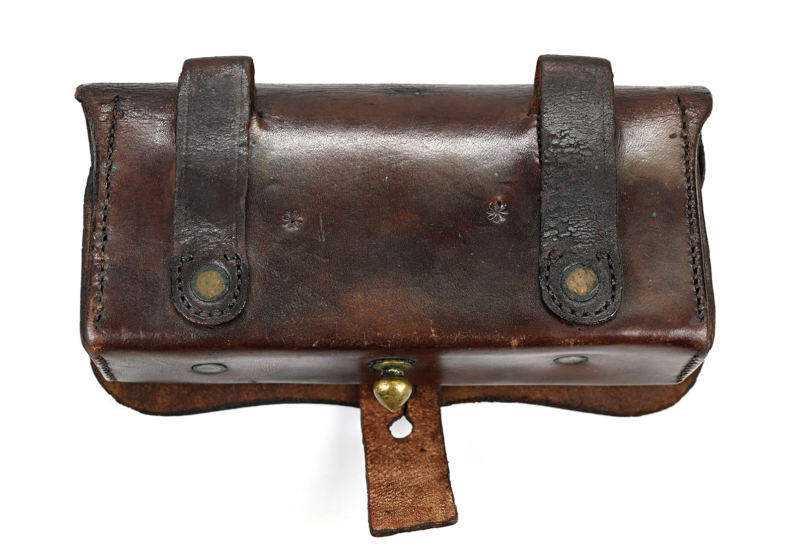 EXTREMELY RARE CIVIL WAR 30-ROUND .44 CALIBER CARTRIDGE BOX FOR THE ...